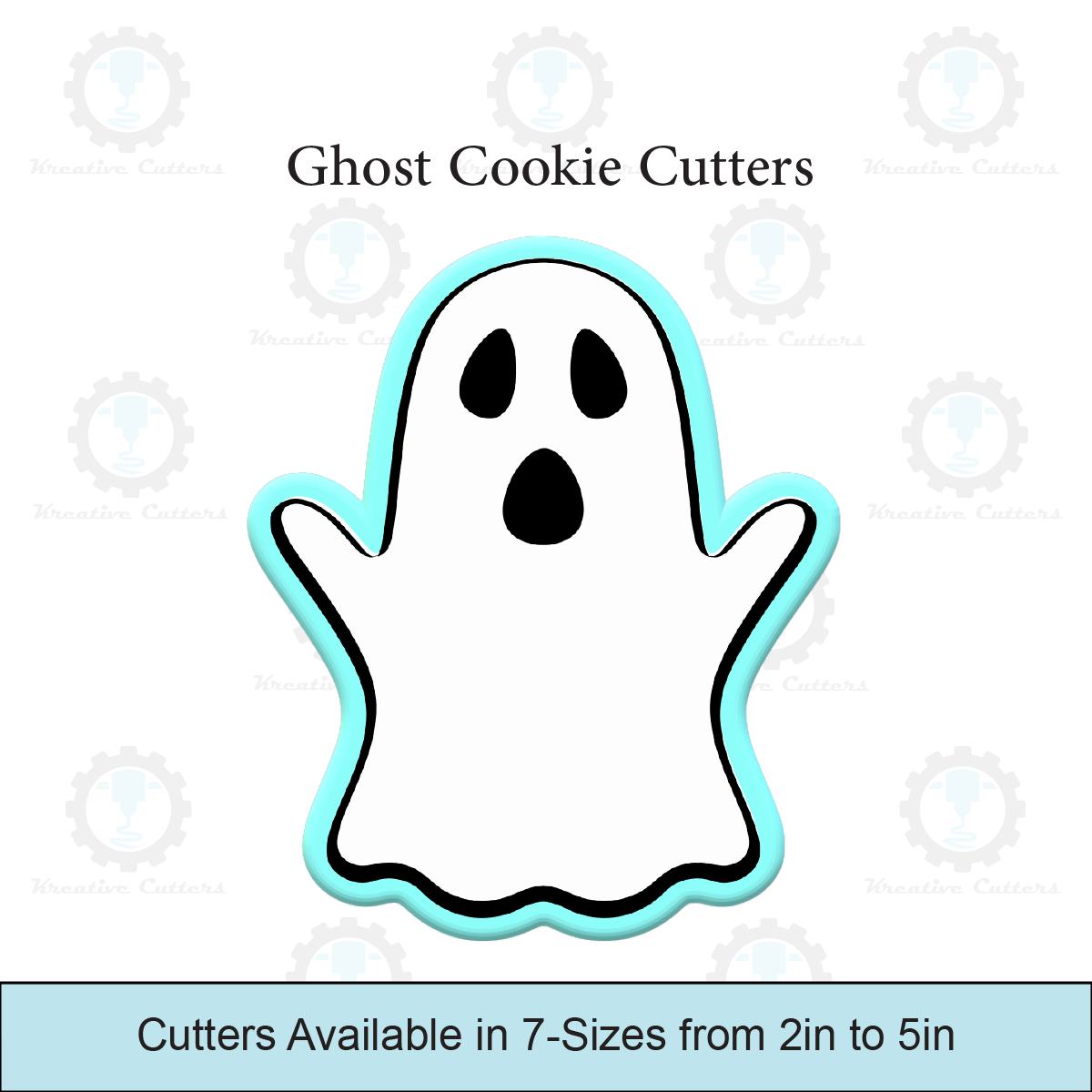 Halloween Ghost Character Cookie Cutters
