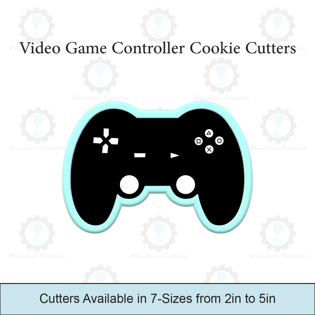 Video Game Controller Cookie Cutter