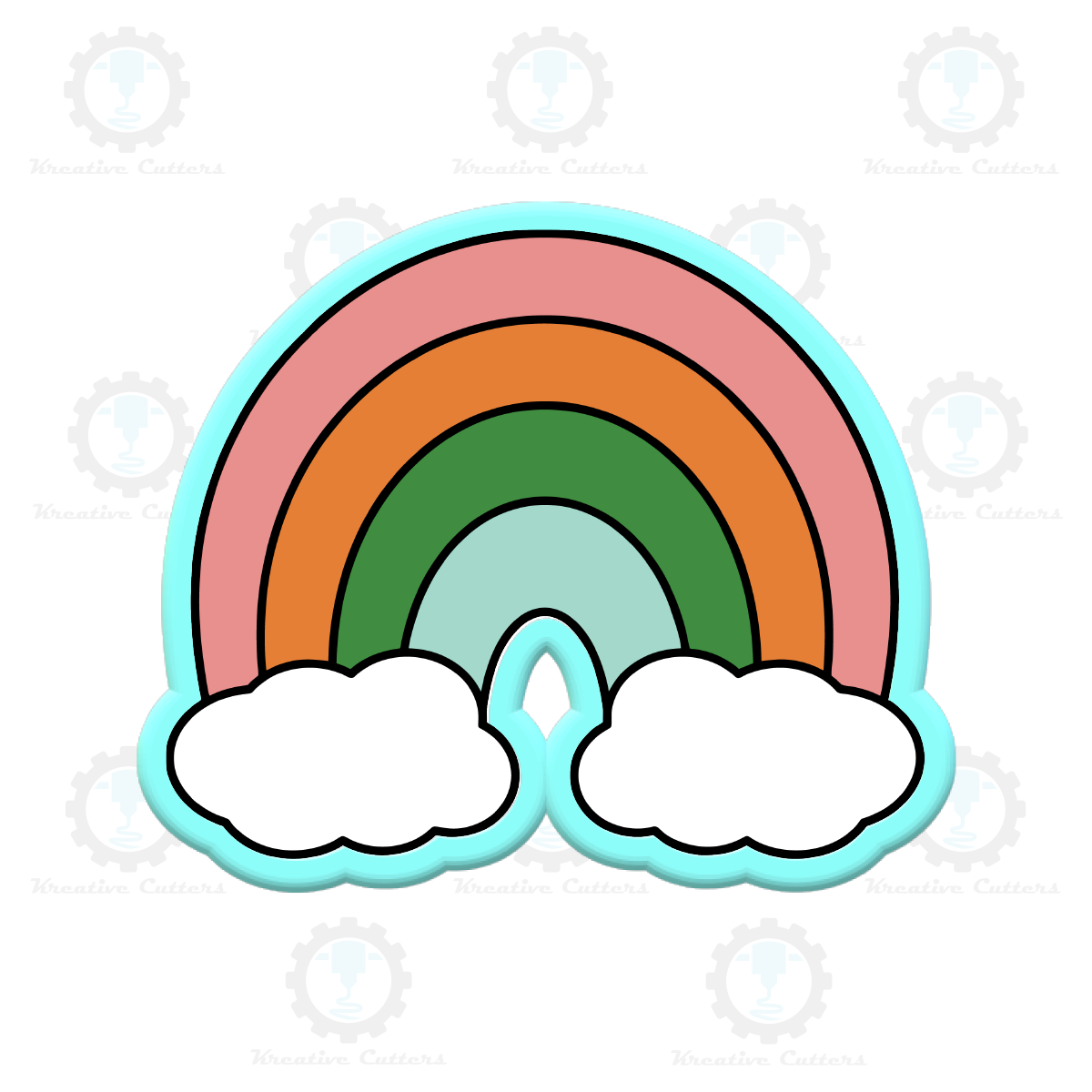 Rainbow Cookie Cutters