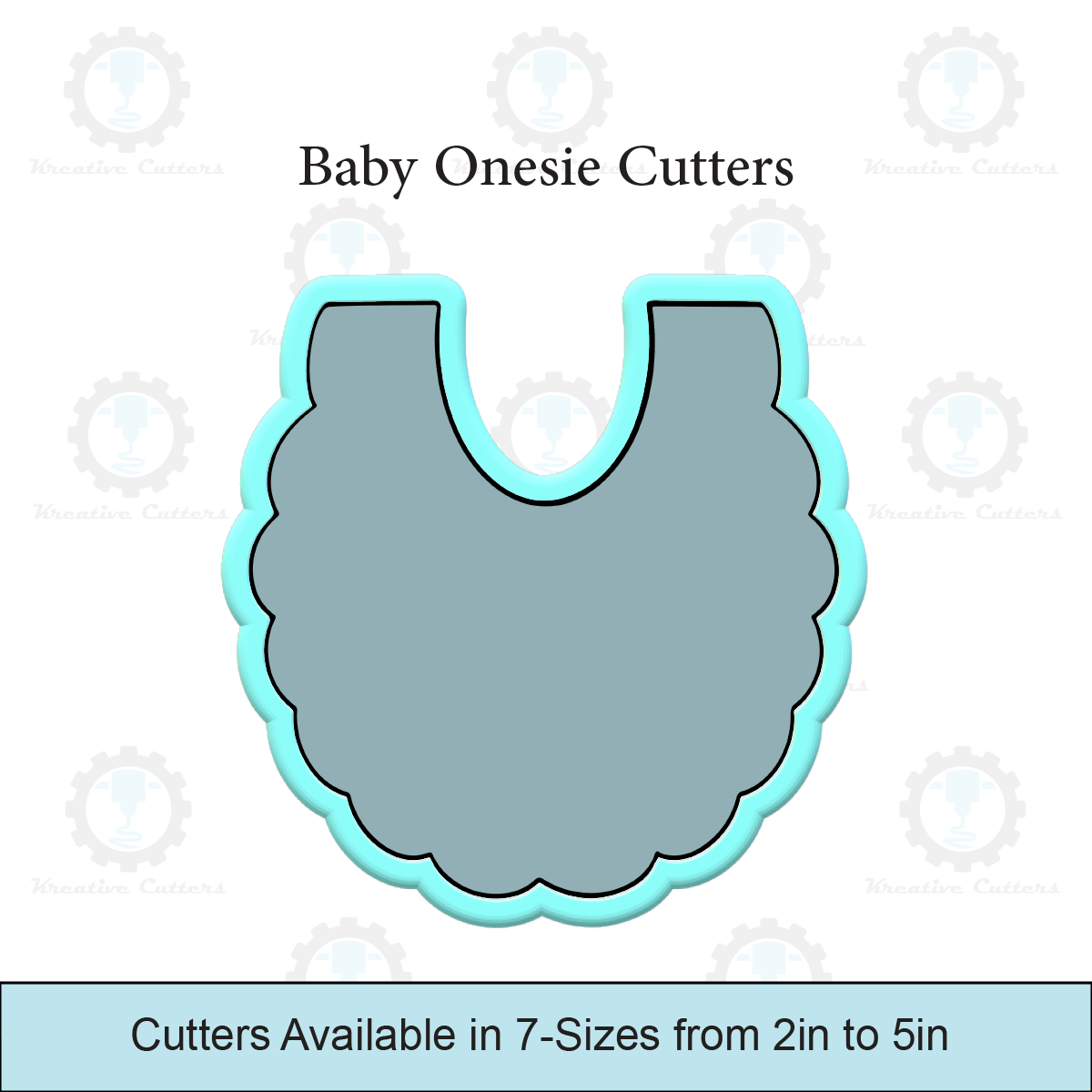 Baby Bib Cookie Cutters