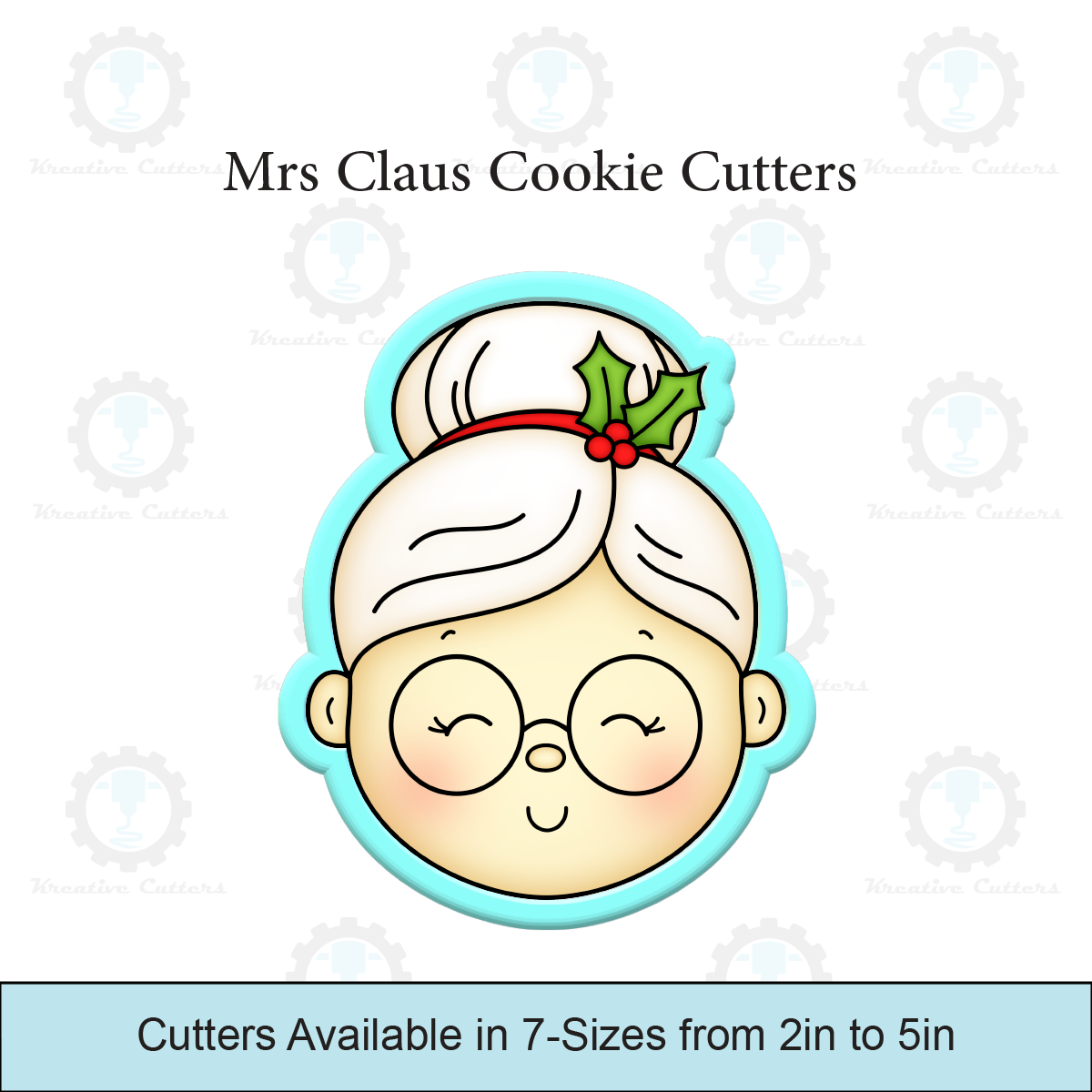 Mrs Claus Cookie Cutters