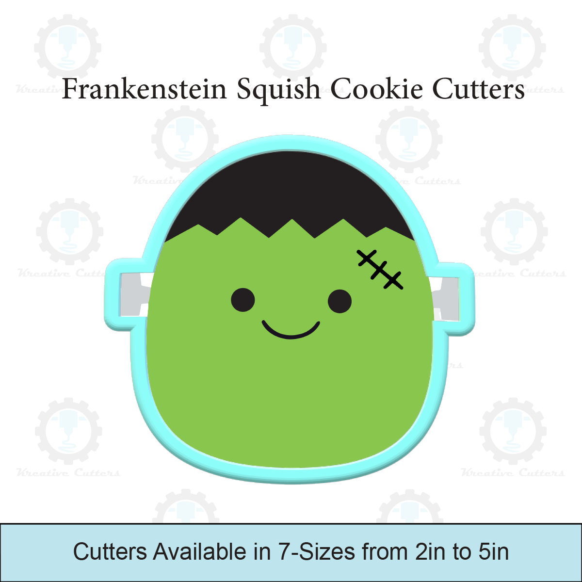 Frankenstein Squish Cookie Cutters