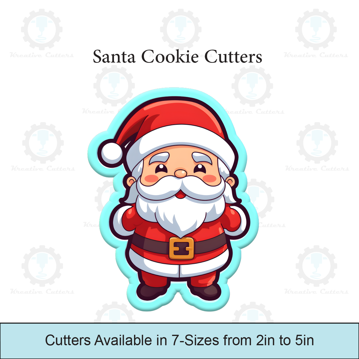 Santa Cookie Cutters