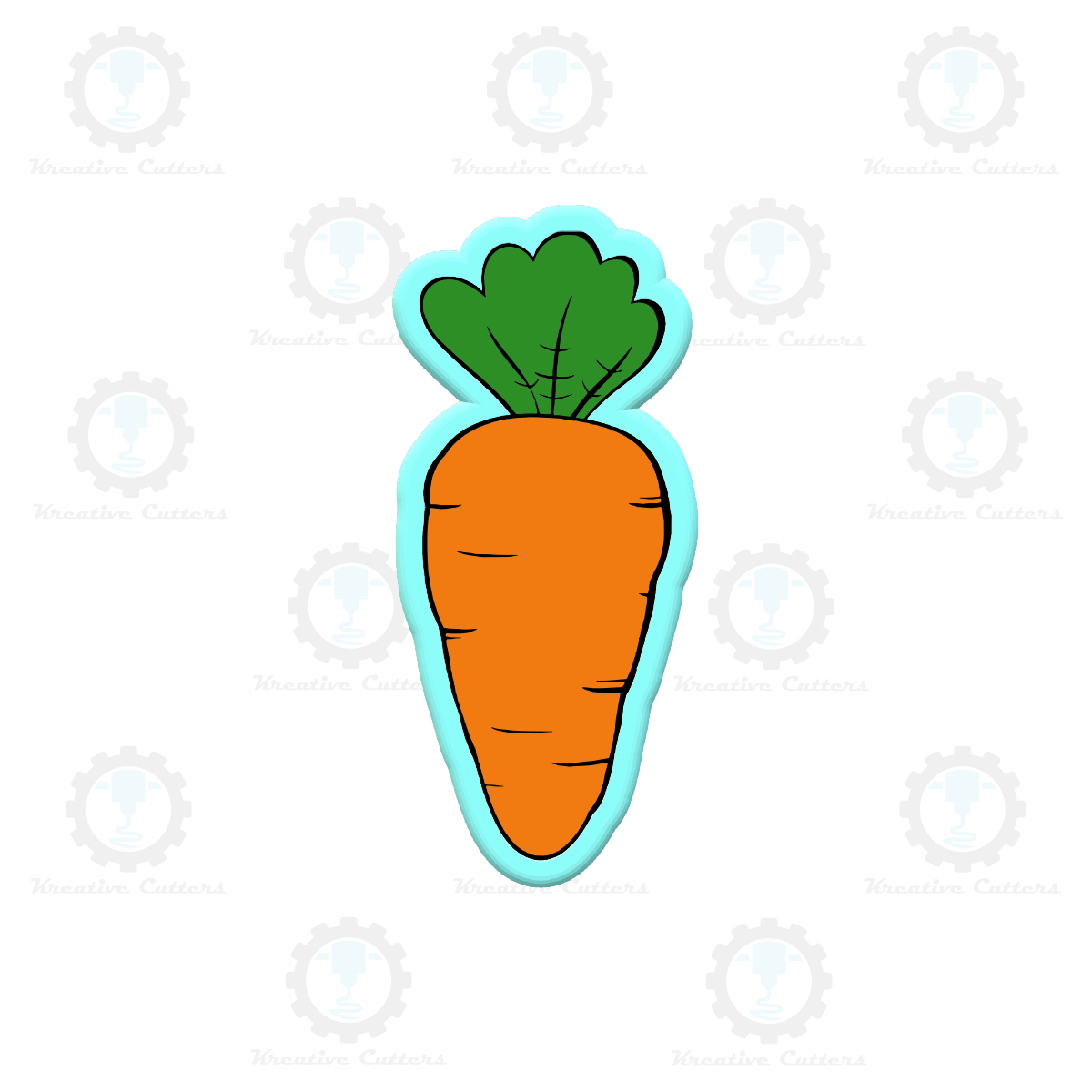 Carrot Cookie Cutters