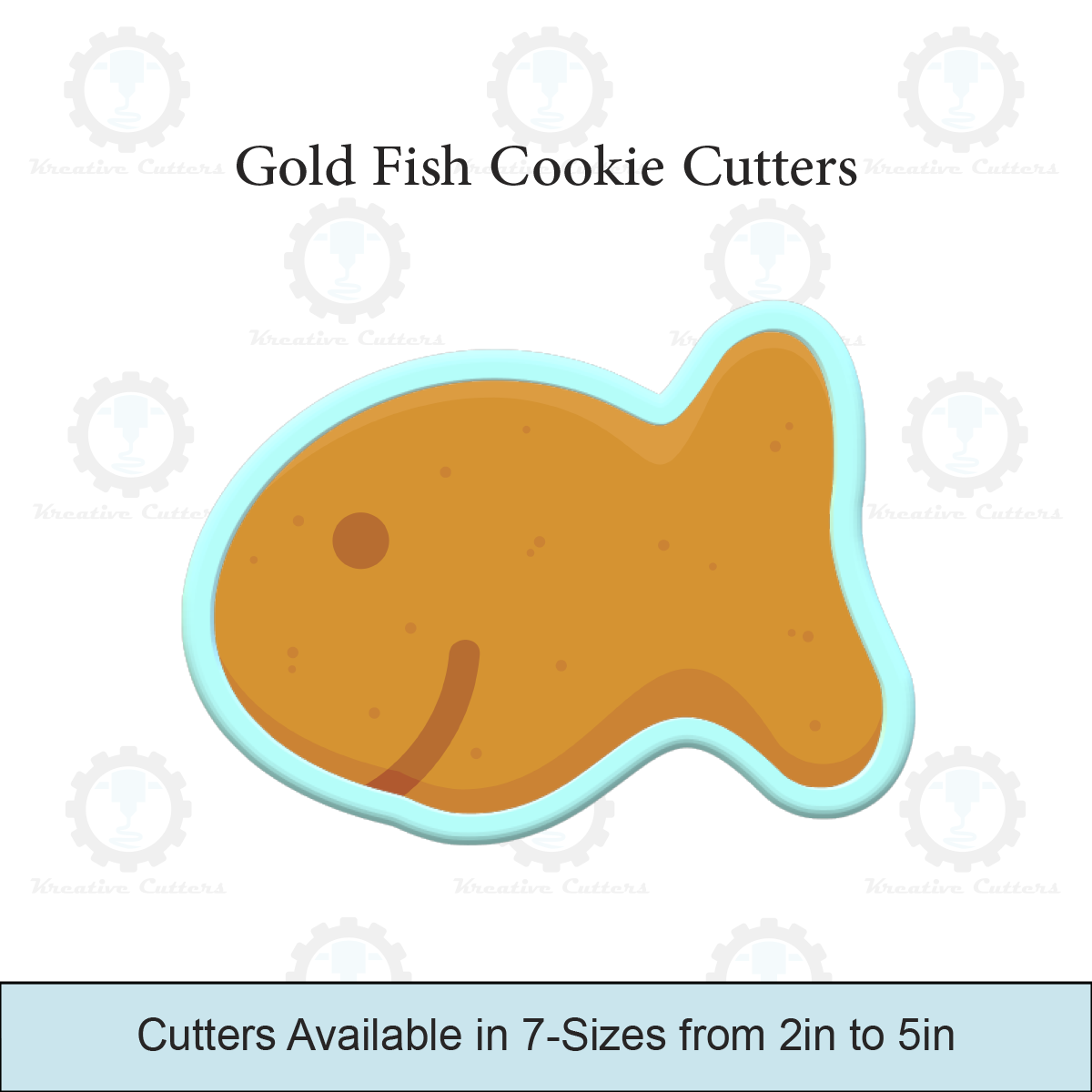 Gold Fish Cookie Cutter