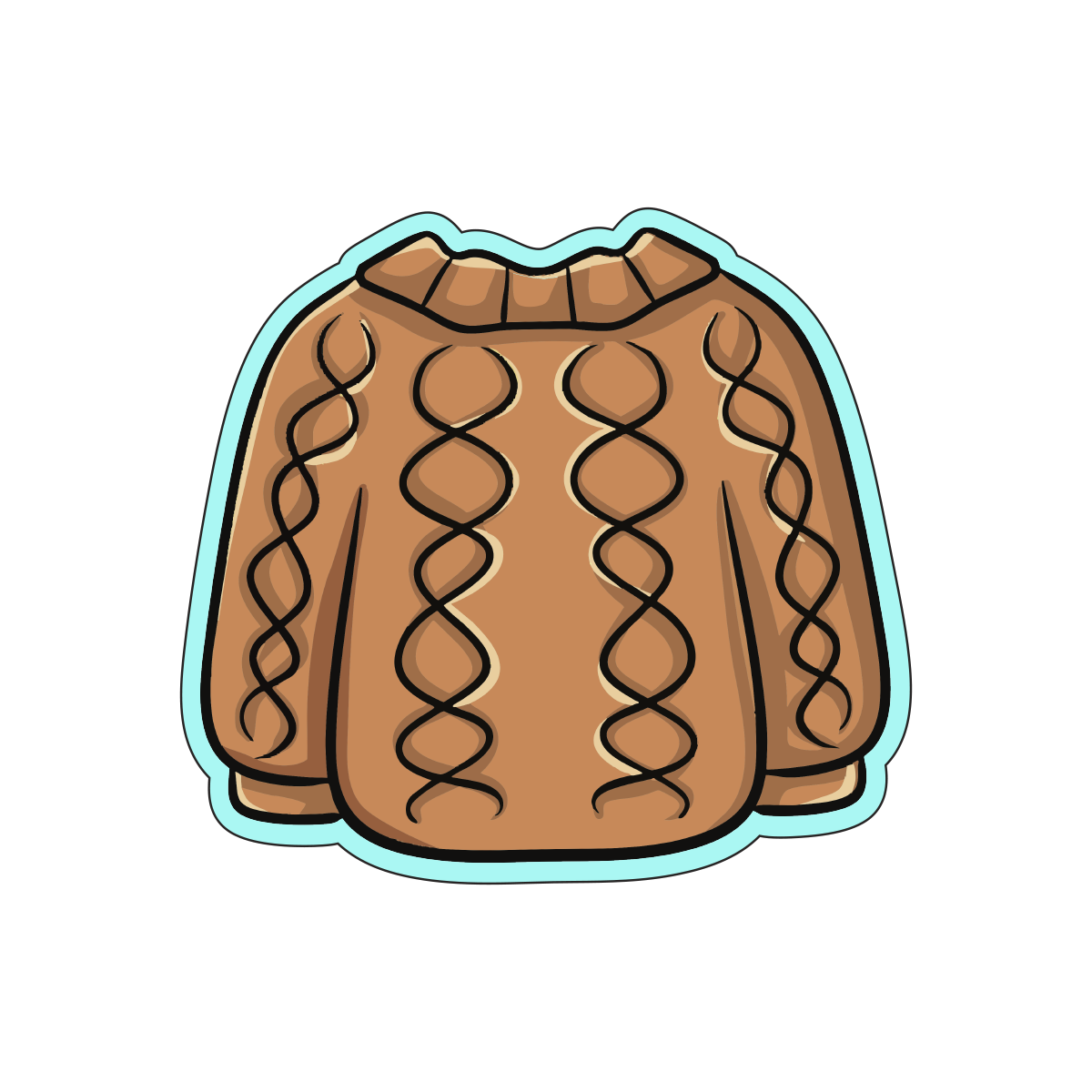 Fall Sweater Cookie Cutters