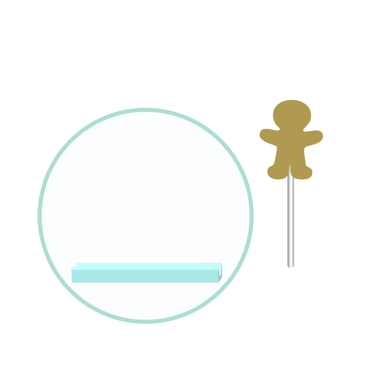 Gingerbread Man Cake Pop Mold | Deluxe Cutter, Popper, and Tray Option