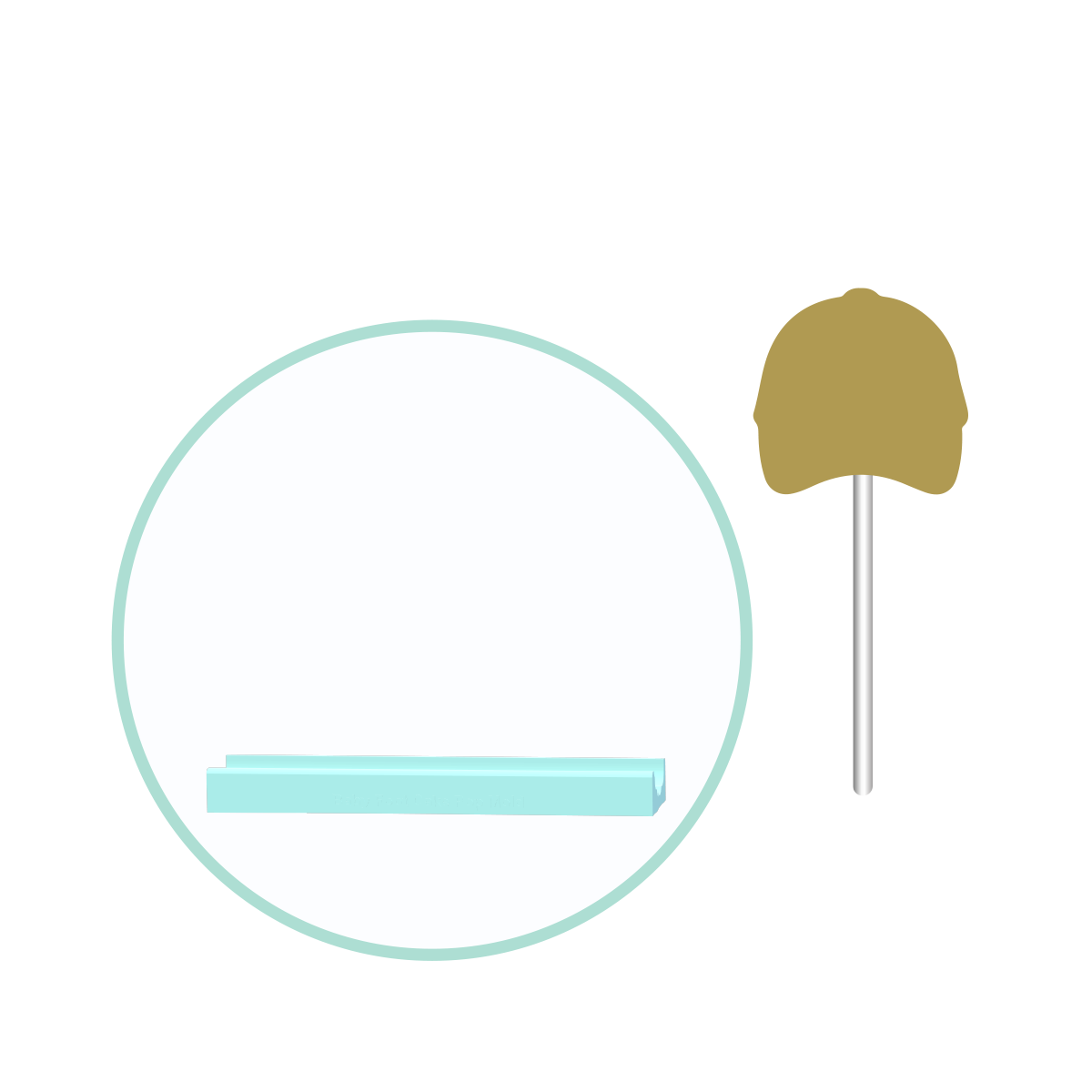Baseball Hat Cake Pop Mold | Deluxe Cutter, Popper, and Tray Option
