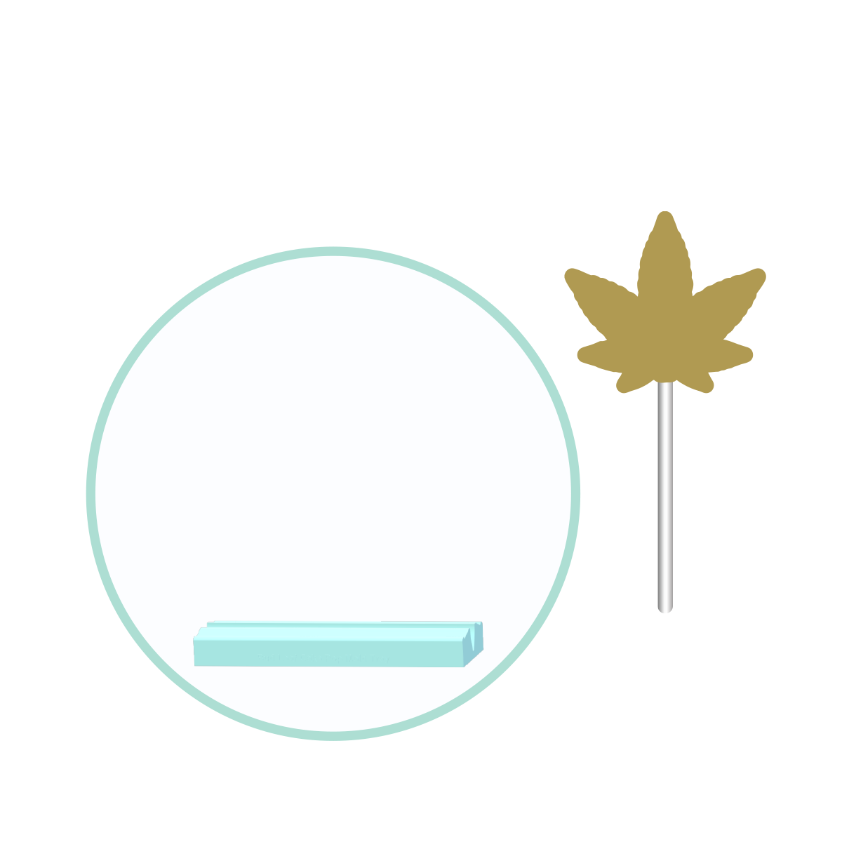 Bud Leaf Cake Pop Mold | Deluxe Cutter, Popper, and Tray Option