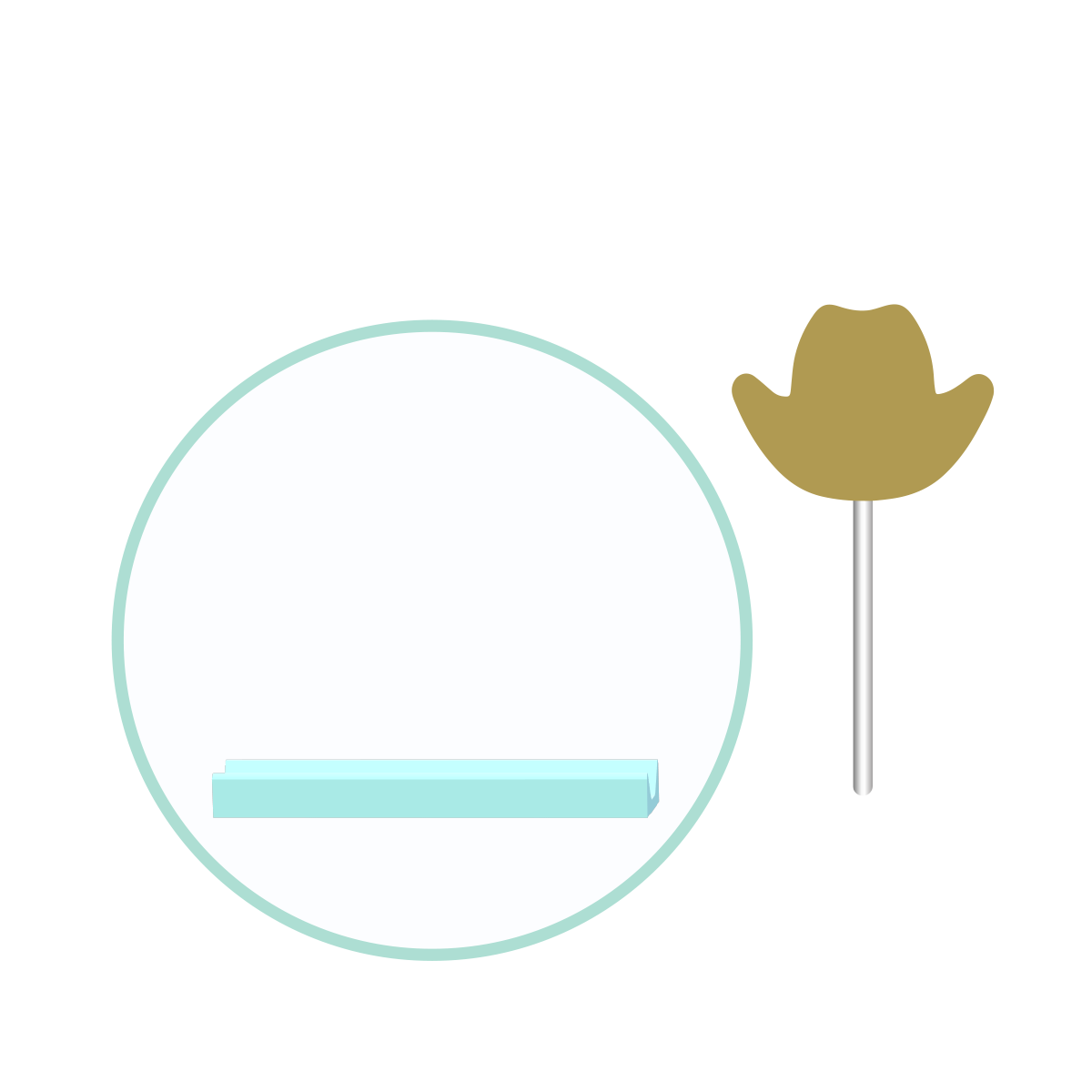Cowboy Hat Cake Pop Mold | Deluxe Cutter, Popper, and Tray Option