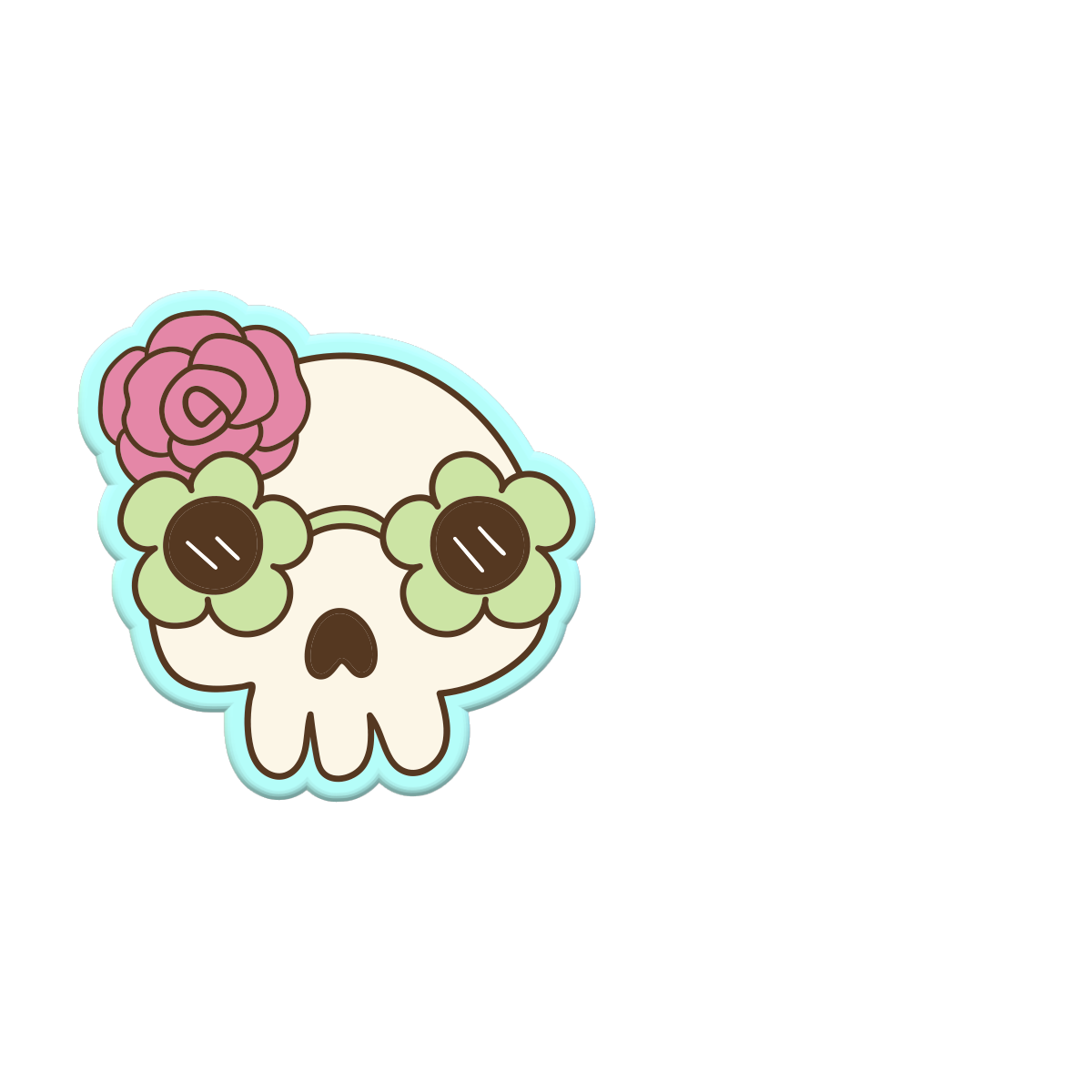 Cinco De Mayo Mexican Festa Cookie Cutters | Options: Skull or Candle