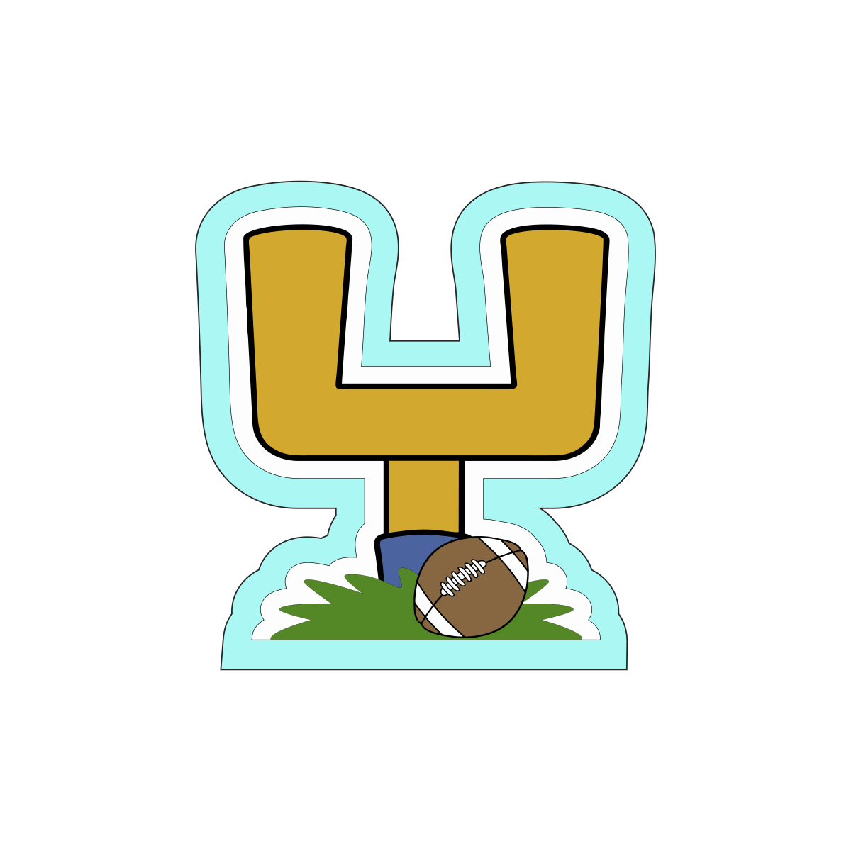 Football Cookie Cutters