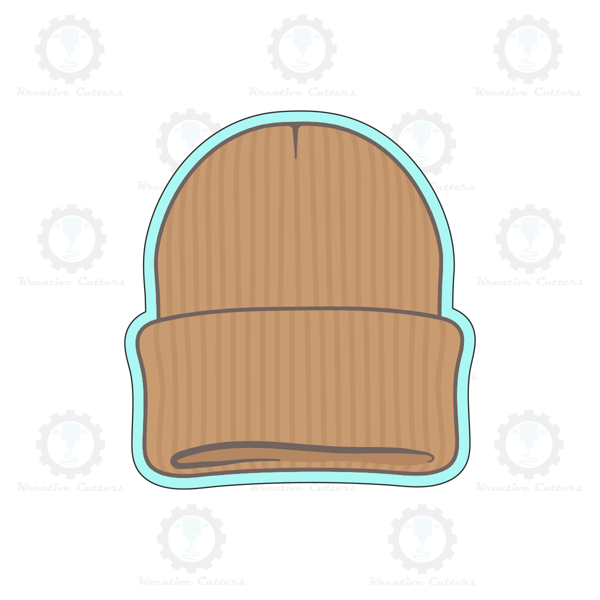 Fall Beanie Cookie Cutters