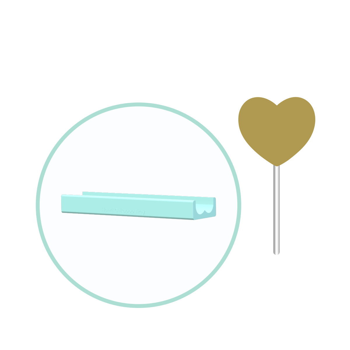 Heart Cake Pop Mold | Deluxe Cutter, Popper and Tray