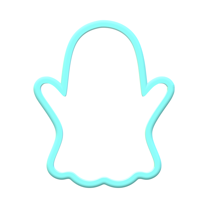 Halloween Ghost Character Cookie Cutters