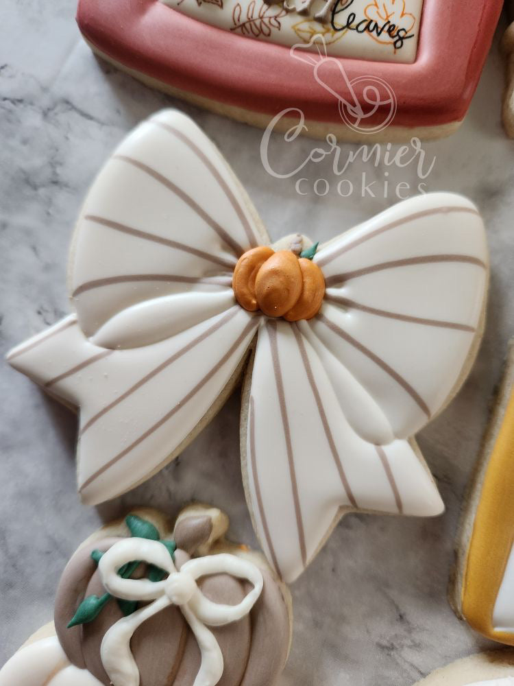 Fall Bow Cookie Cutters