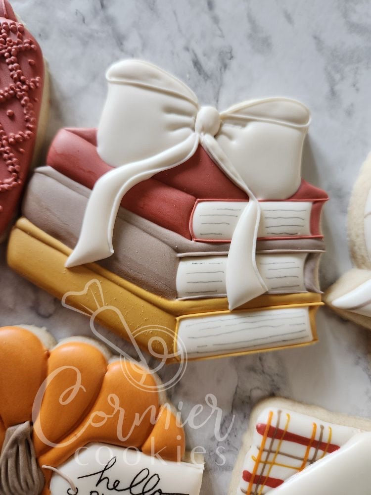 Fall Books Cookie Cutters