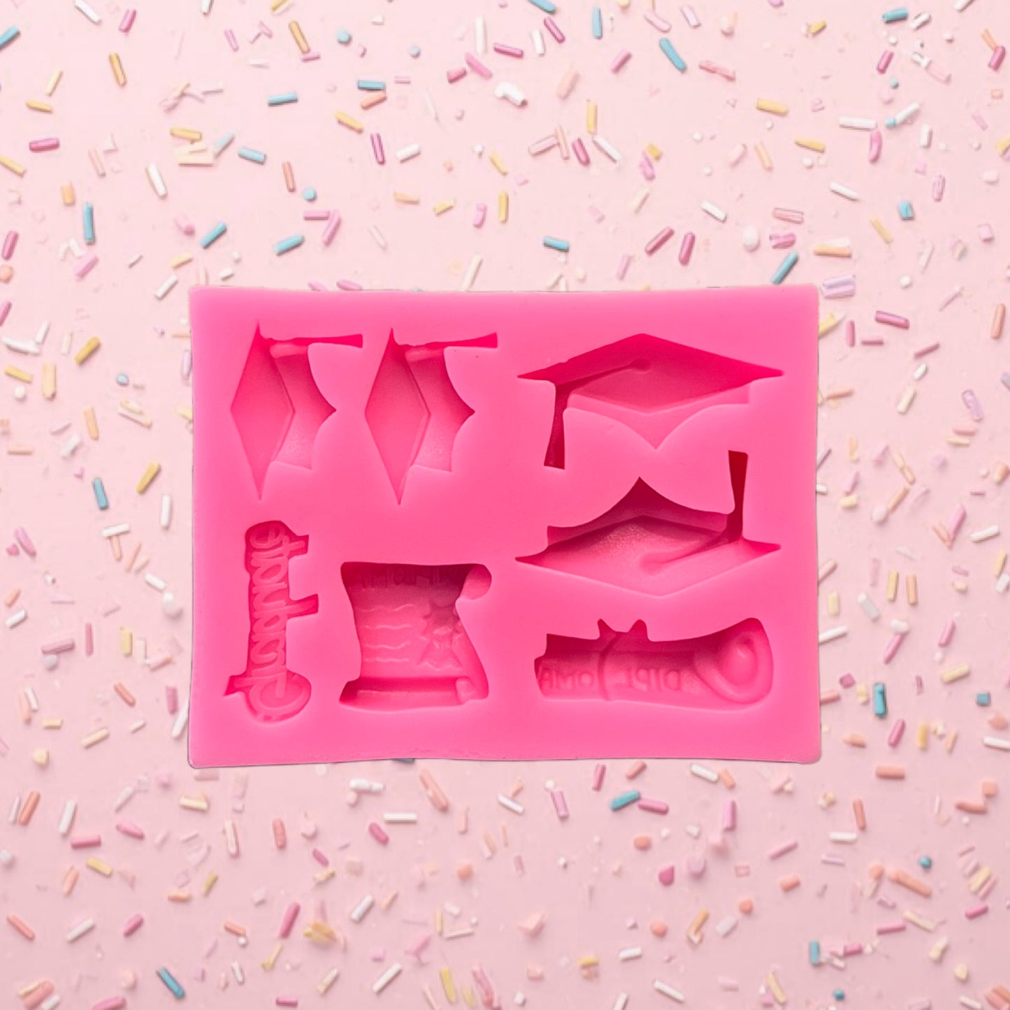Graduation Fondant Chocolate Mold