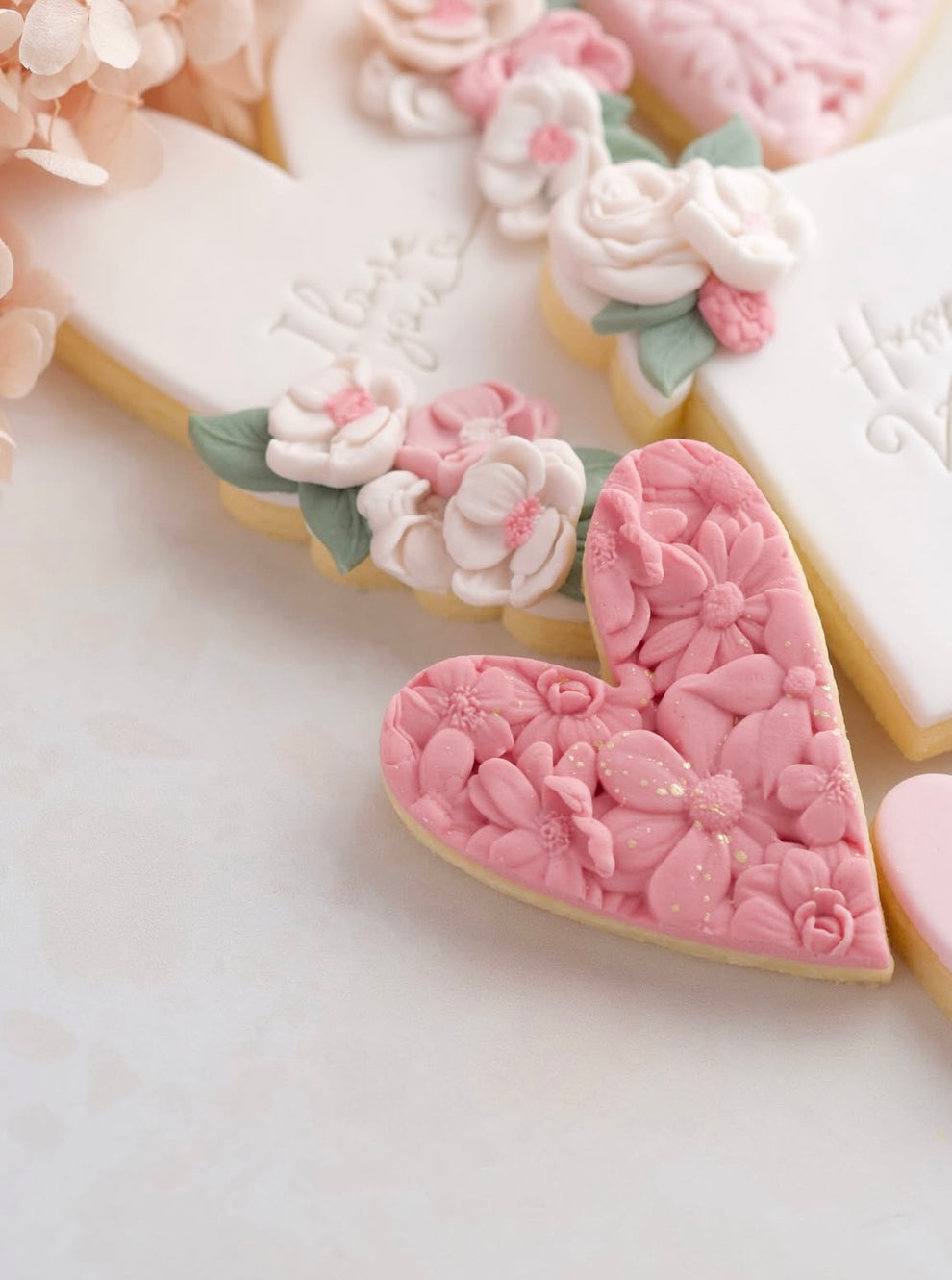 Flower Pattern Silicone Mould by Little Bikkie
