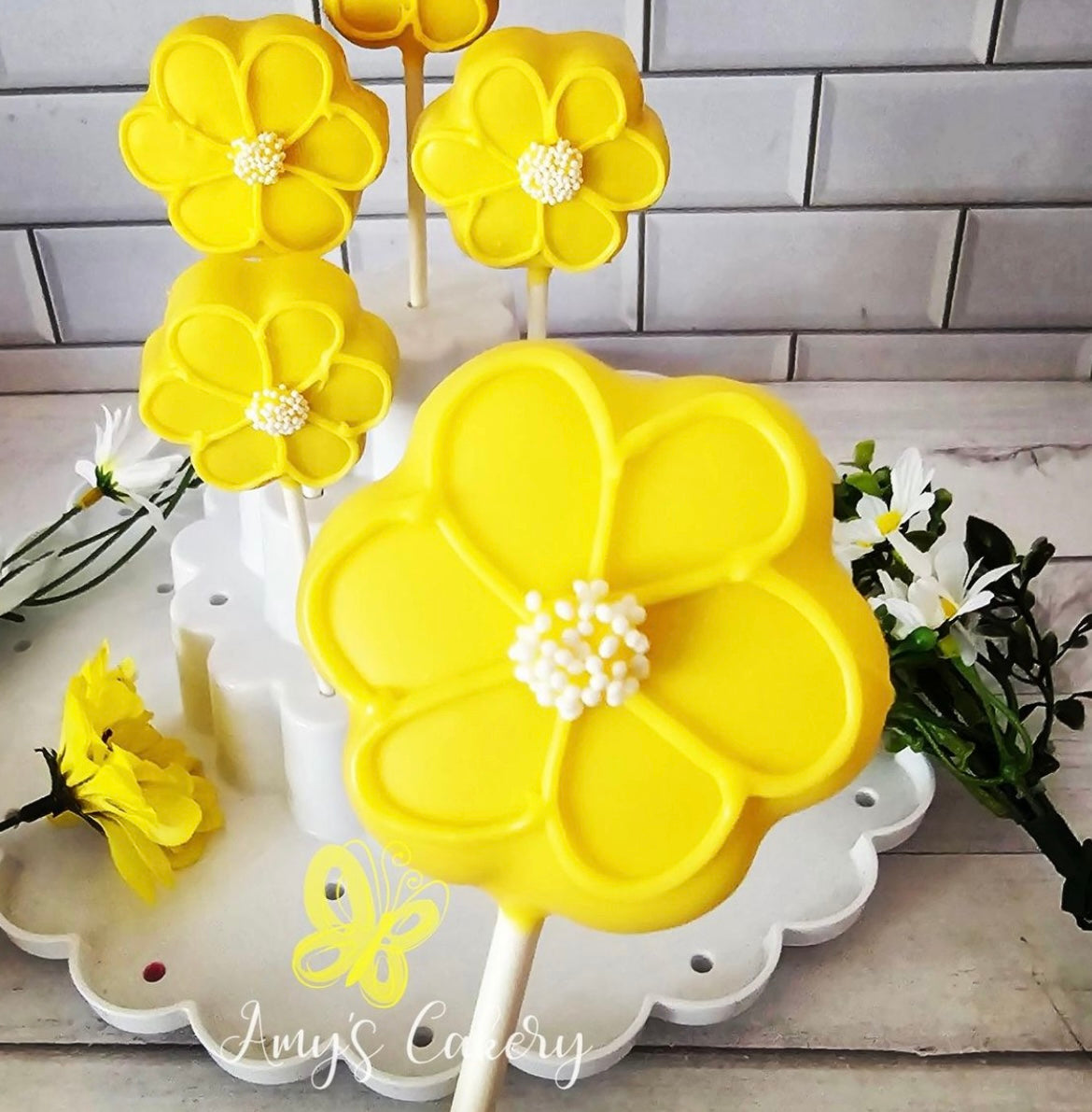 Flower Cake Pop Mold | Digital Download STL File