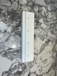Cake Pop Display Stand with Business Card Slot (White/4 Holes)