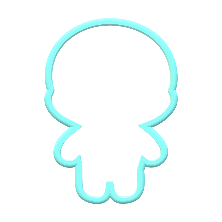 Mummy Cookie Cutter | STL File