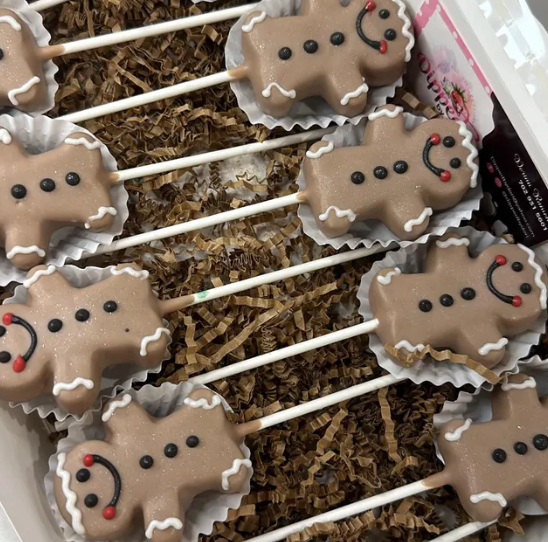 Gingerbread Man Cake Pop Mold | Deluxe Cutter, Popper, and Tray Option