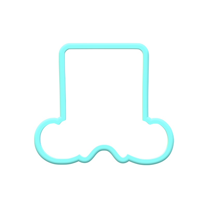 Witches Legs Cookie Cutter | STL File