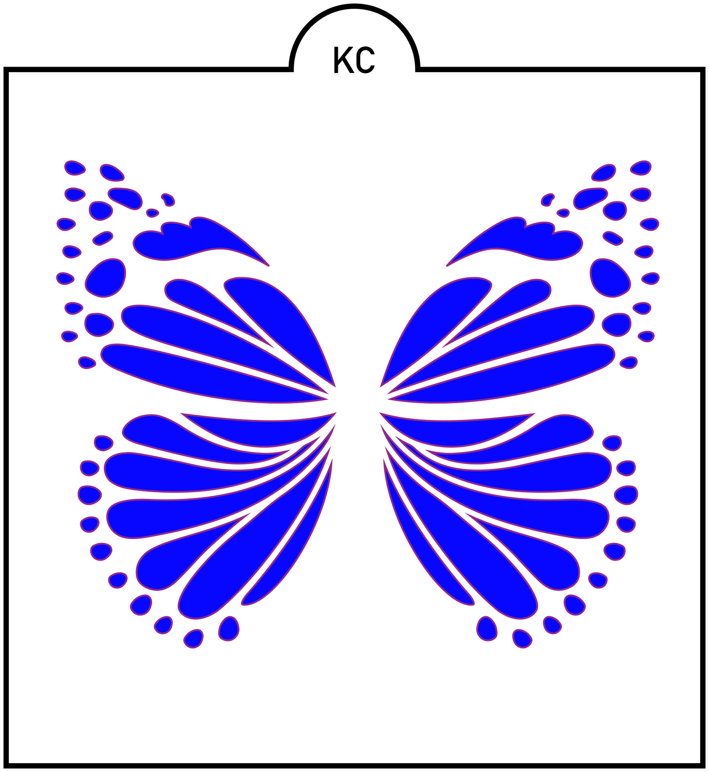 Butterfly Cookie Cutters & Stencil | STL & SVG Files
