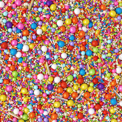Sprinkle Pop Rainbow Road Sprinkle Mix 4oz Bottle
