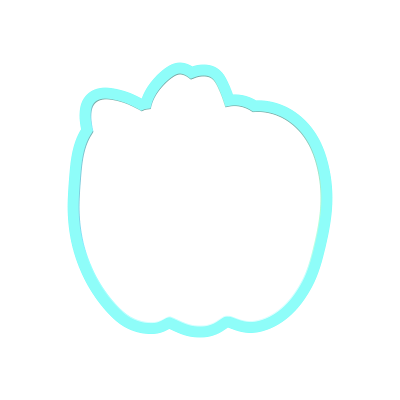 Girl Apple Cookie Cutter | STL File