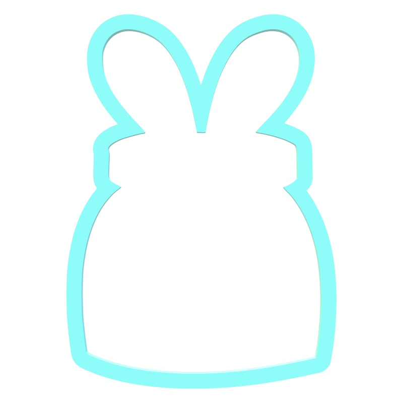 Bunny Jar Cookie Cutter