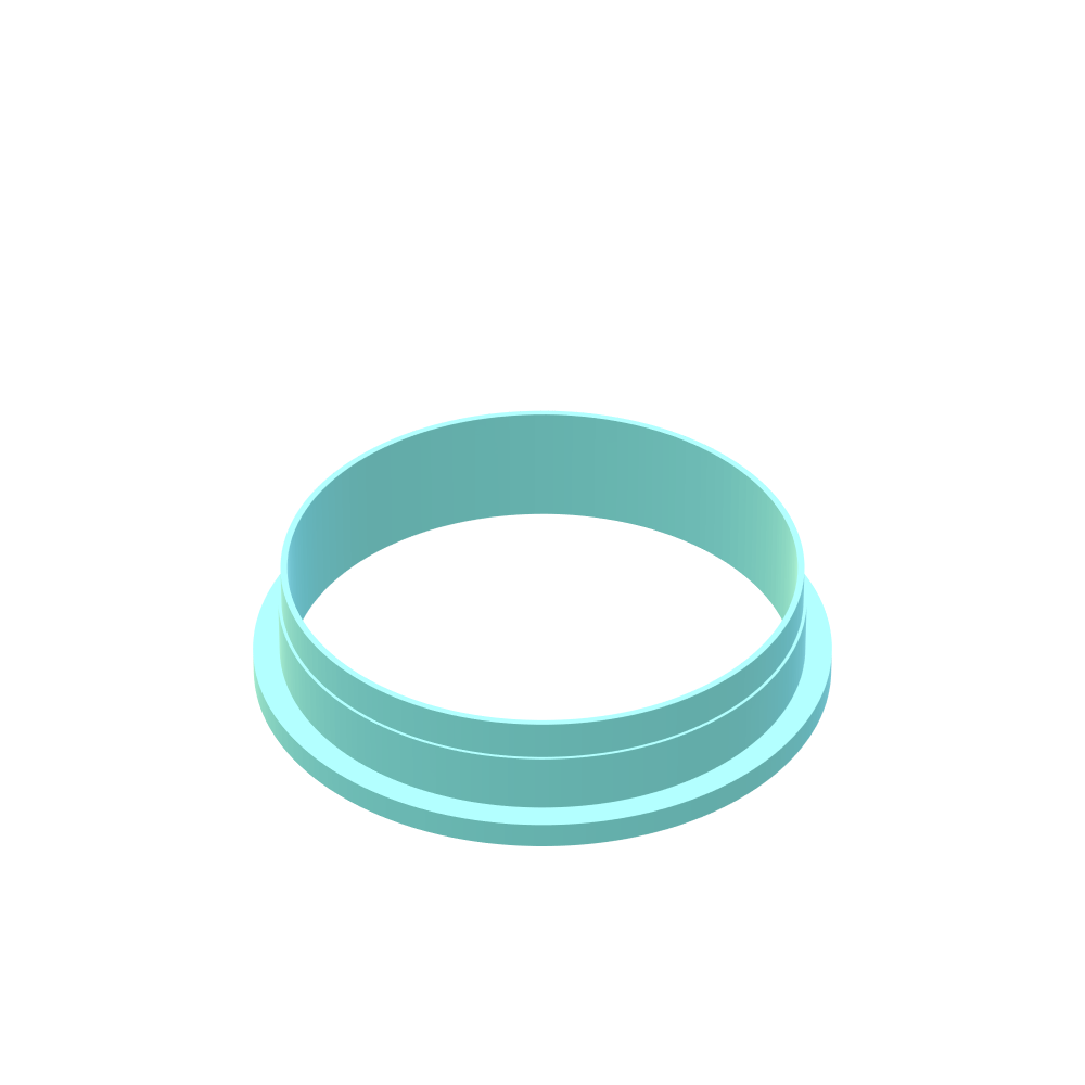 Circle Cookie Cutter | Multi Cutter | STL File