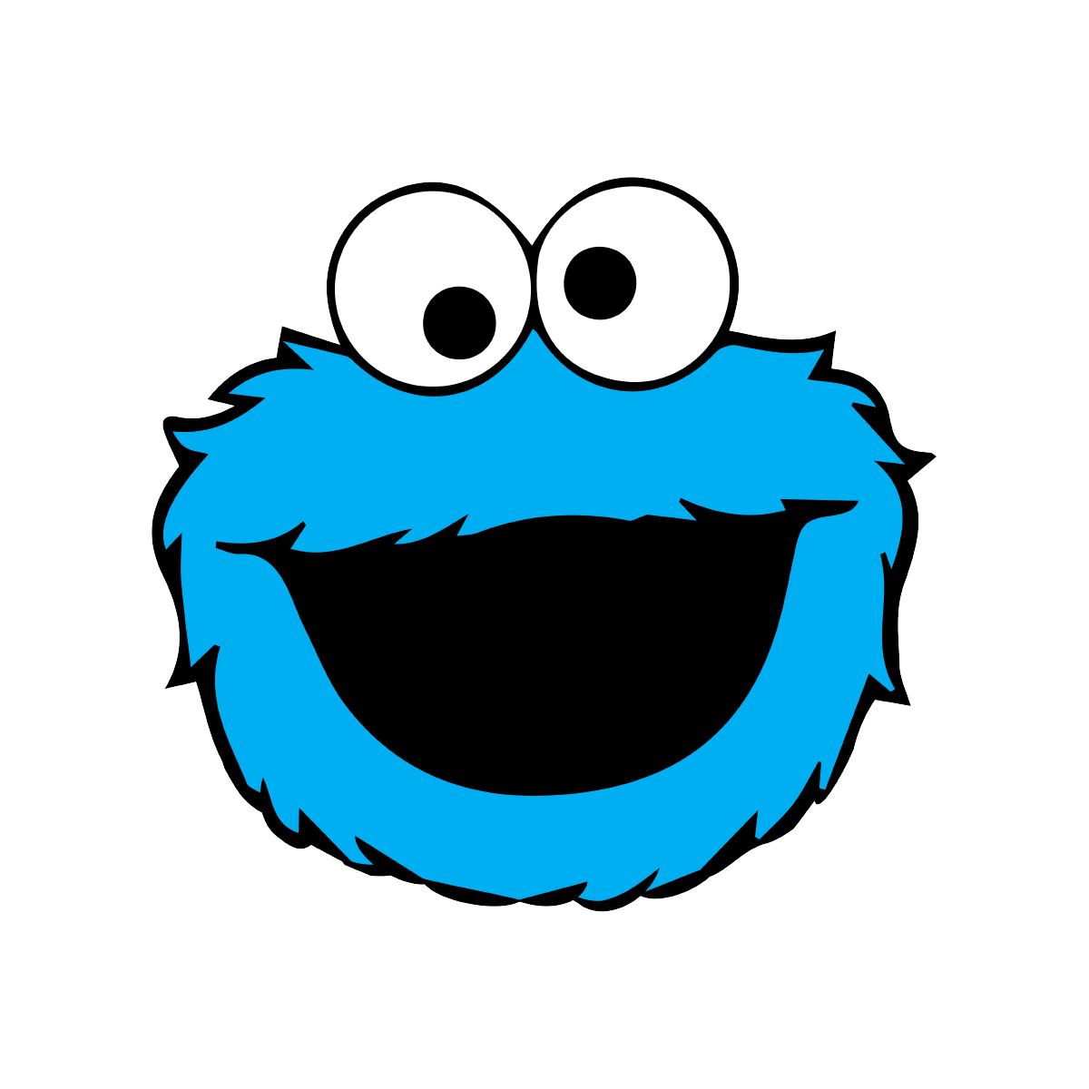 Cookie Monster Cookie Cutter