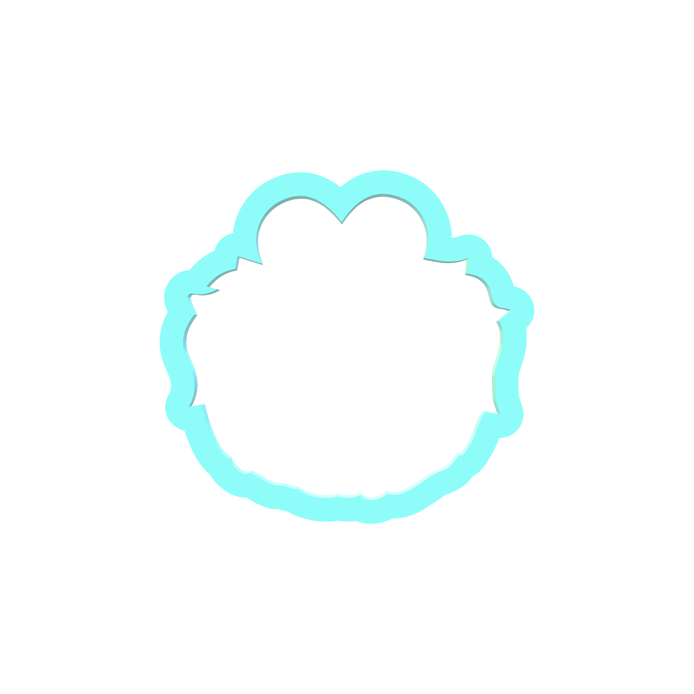 Cookie Monster Cookie Cutter