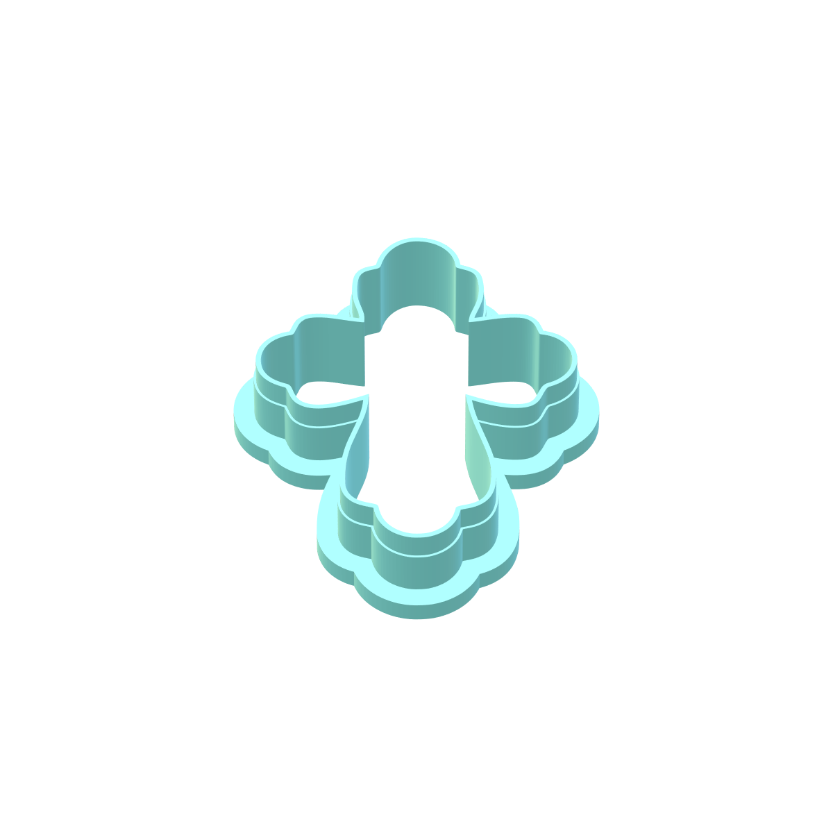 Cross Cookie Cutter | STL File