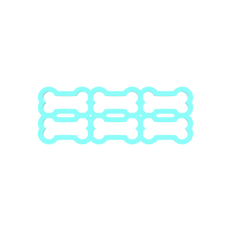 Dog Bone Cookie Cutter | Multi Cutter