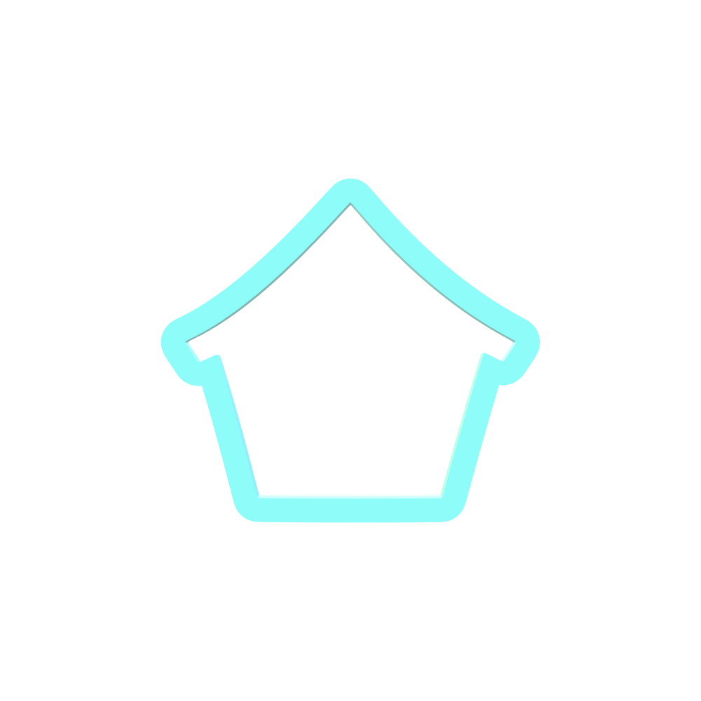Dog House Cookie Cutter