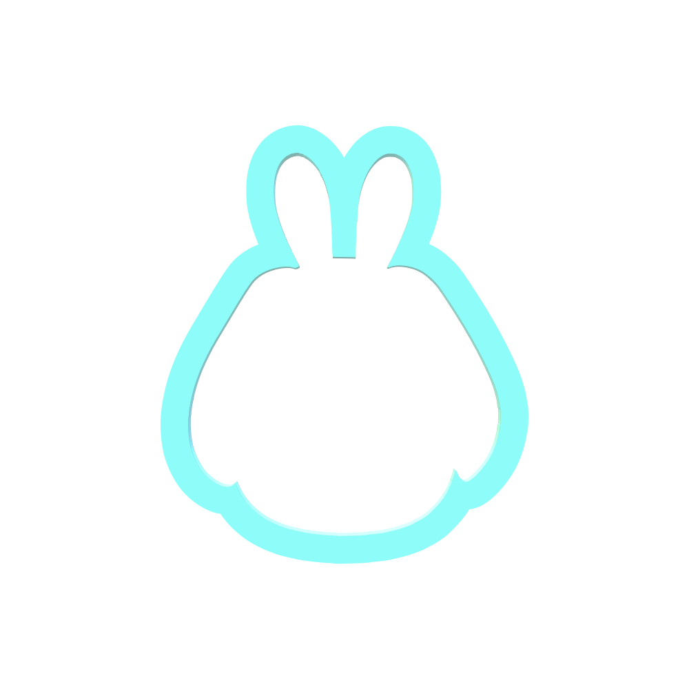 Easter Bunny Squish Cookie Cutters