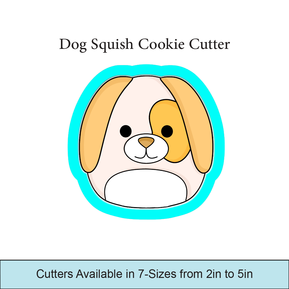 Dog Squish Cookie Cutters
