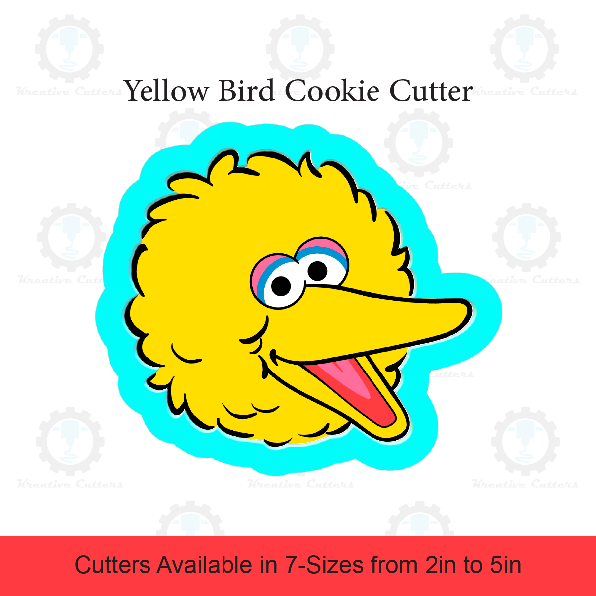 Big Bird Cookie Cutter