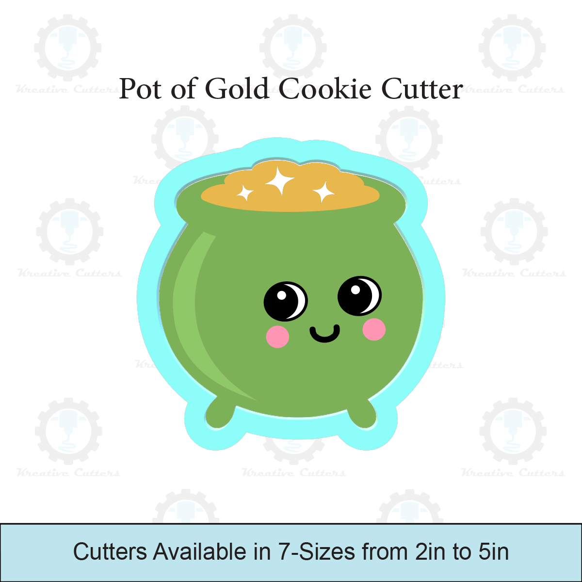 Pot of Gold Cookie Cutter