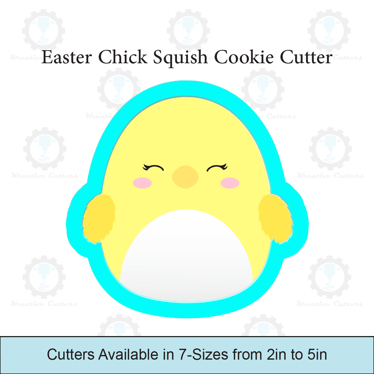 Easter Chick Squish Cookie Cutters