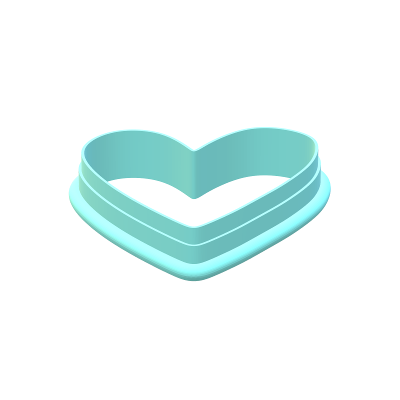 Funky Heart Cookie Cutter