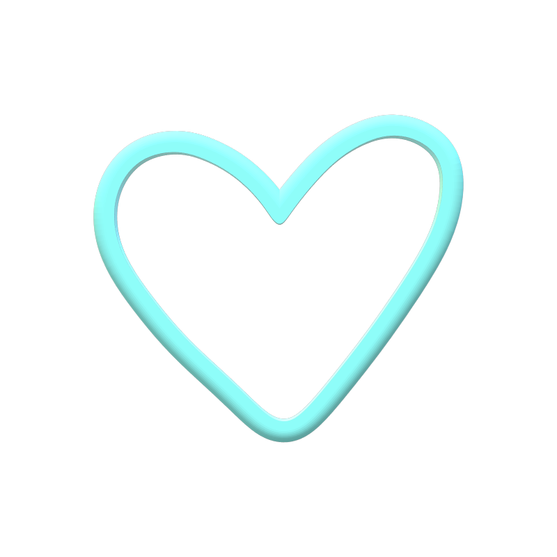 Funky Heart Cookie Cutter