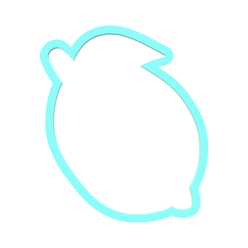 Lemon Cookie Cutter | STL File