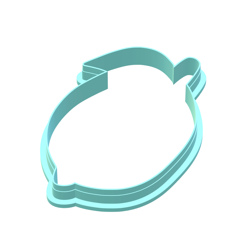Lemon Cookie Cutter | STL File
