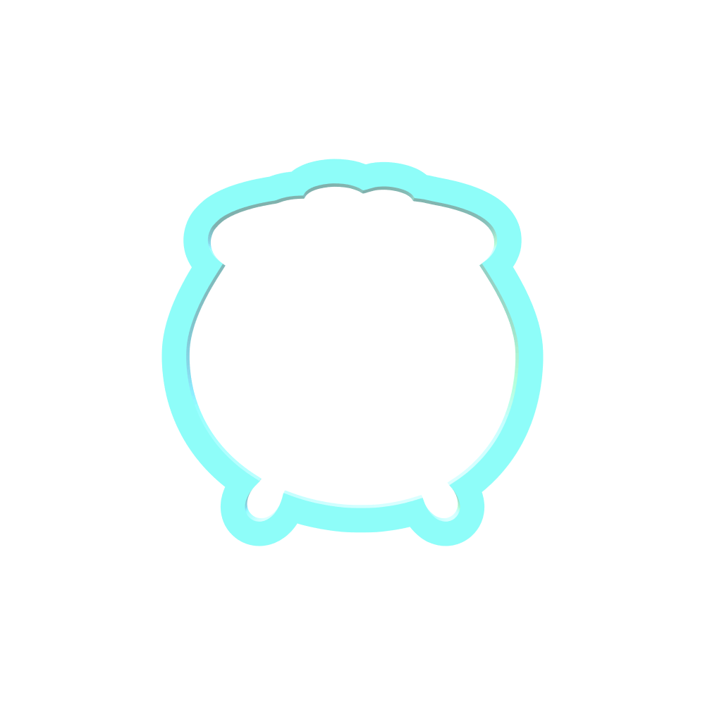 Pot of Gold Cookie Cutter