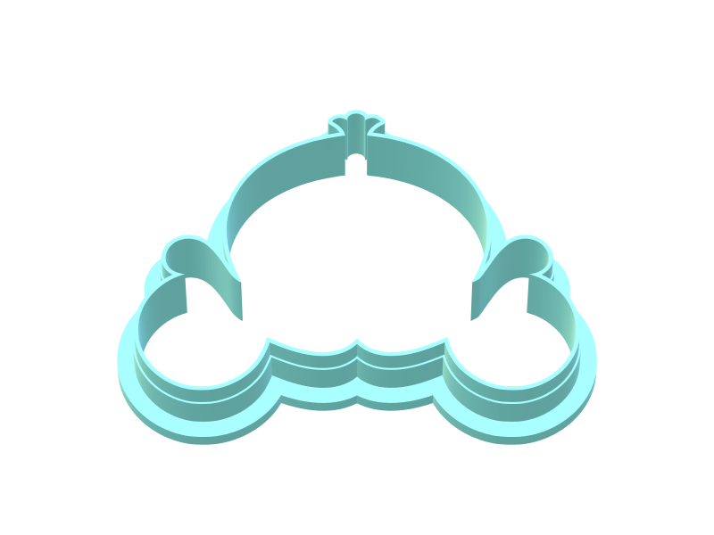 Princess Carriage Cookie Cutter