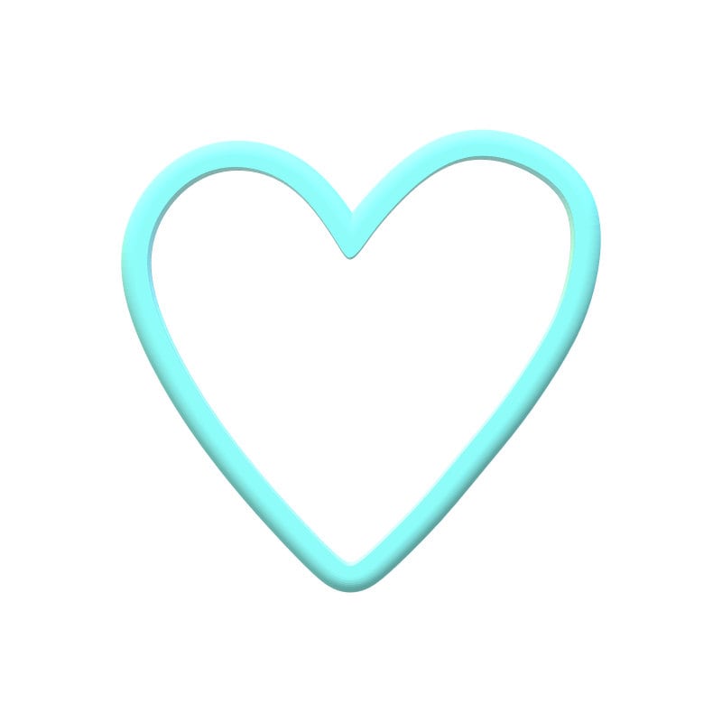 Funky Heart Cookie Cutter